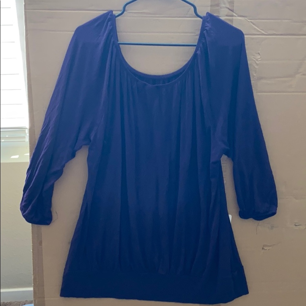 Purple blouse